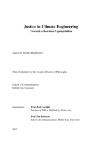 climate justice thesis